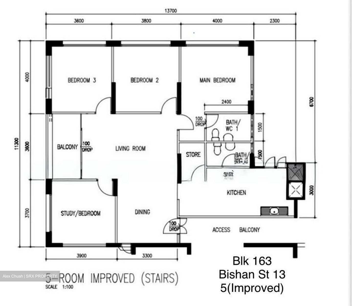 Blk 163 Bishan Street 13 (Bishan), HDB 5 Rooms #520029481